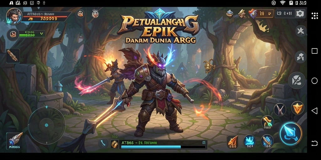 Gameplay ARPG yang mendebarkan dengan grafik menawan.