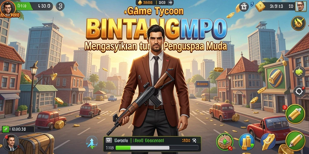 Tampilan gameplay BINTANGMPO yang menantang dan menarik.