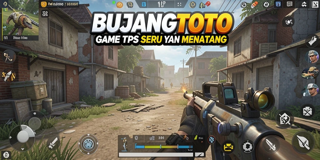 Gameplay menegangkan dalam BUJANGTOTO saat menghadapi musuh.