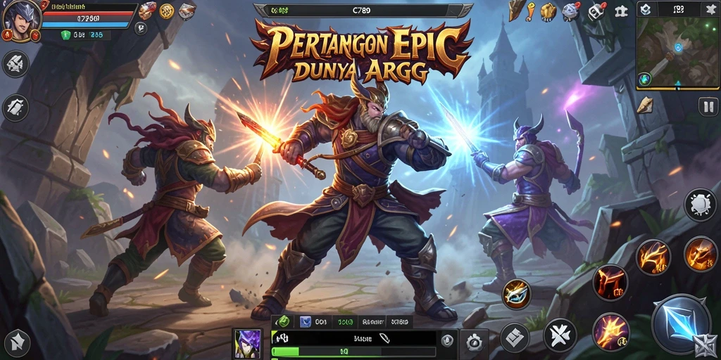 Gameplay menakjubkan C789 di dunia ARPG yang luas.
