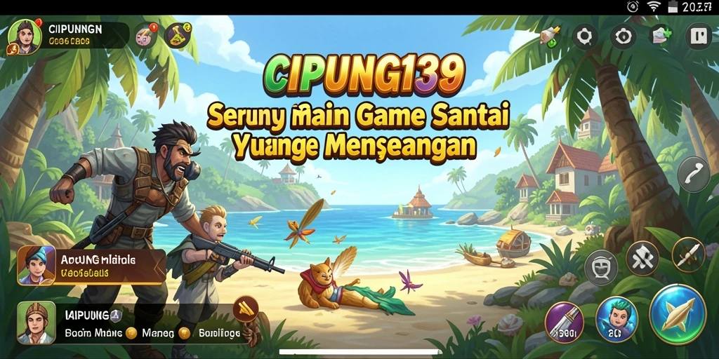 Tampilan gameplay seru dan menghibur dari CIPUNG138.