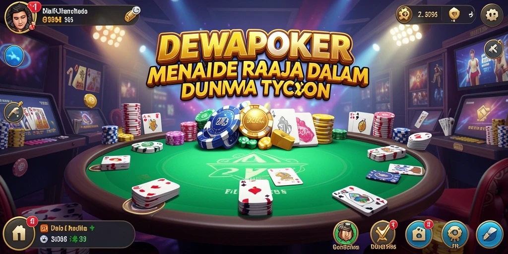 Gameplay menarik dalam membangun kasino virtual.