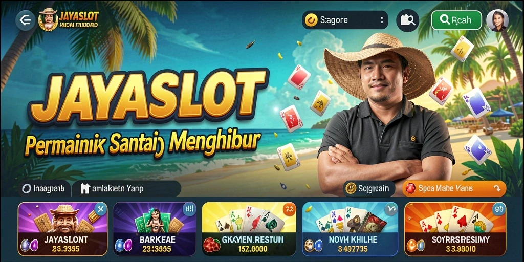Tampilan gameplay menarik dan penuh warna dari JAYASLOT.