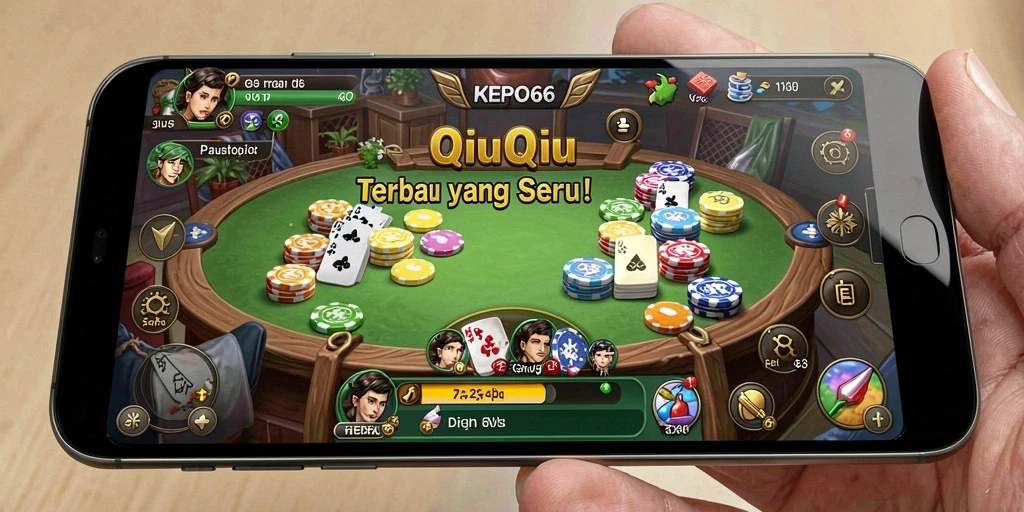 Tampilan gameplay QiuQiu yang menegangkan di KEPO66.