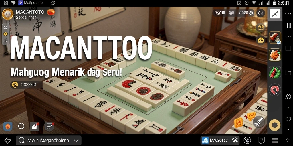 Tampilan gameplay MACANTOTO yang menarik dan mengasyikkan.