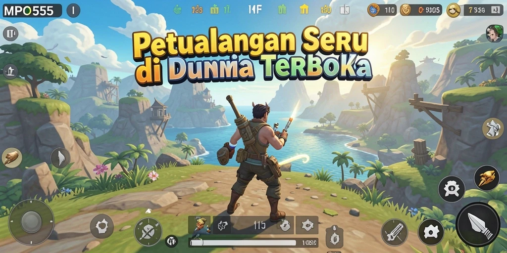 Gameplay seru MPO555 di dunia terbuka yang imersif.