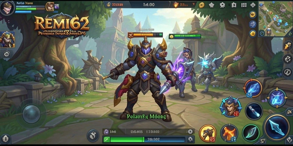 Tampilan gameplay menawan dengan aksi seru dari REMI62.
